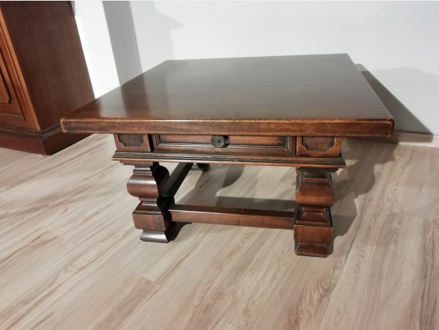 Tavolino classico Produzione artigianale Tavolino quadrato - Selva