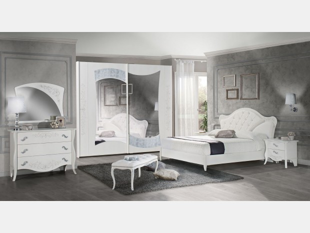 Camera da letto classica Produzione artigianale Modello Tiffany