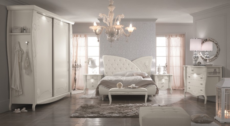 Camera da letto classica Produzione artigianale Modello Chloe