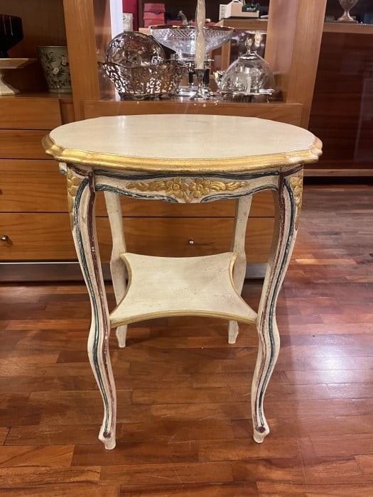 Tavolino classico Produzione artigianale Tavolino legno manifattura Toscana