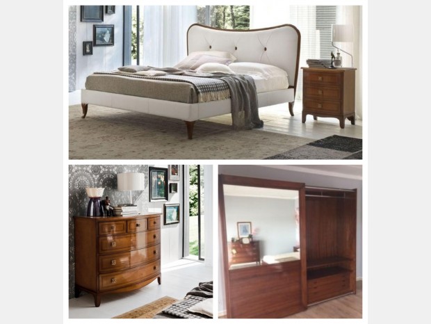 Camera da letto classica Le Fablier MIMOSE
