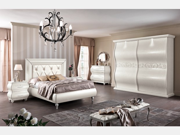 Camera da letto classica Produzione artigianale Modello Venere